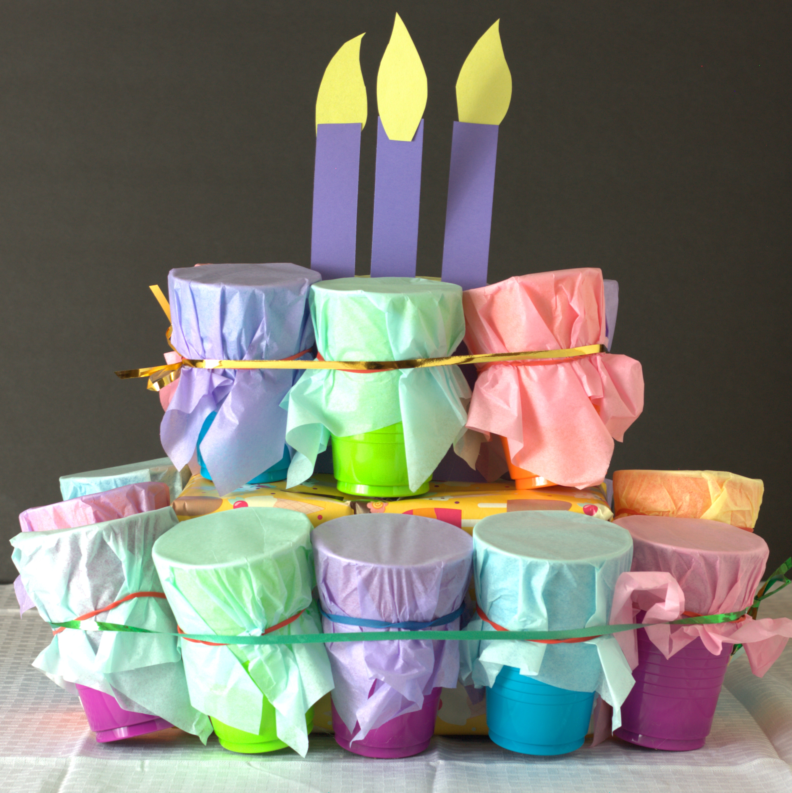 Punch Box "Birthday Cake"