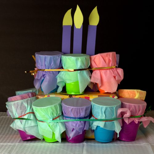 Punch Box "Birthday Cake"