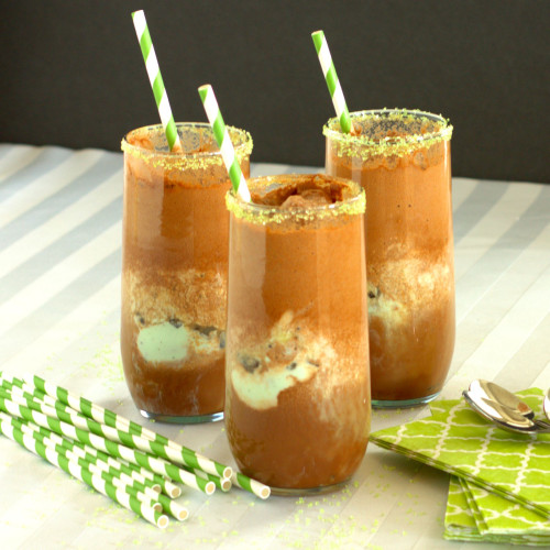 Grasshopper Soda Float