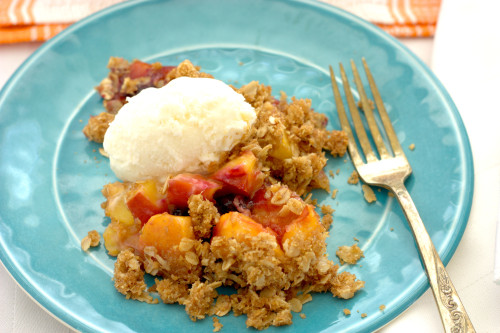 Nectarine Crisp 