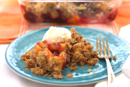 Nectarine Crisp 