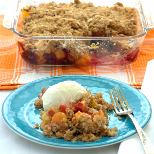 Nectarine Crisp