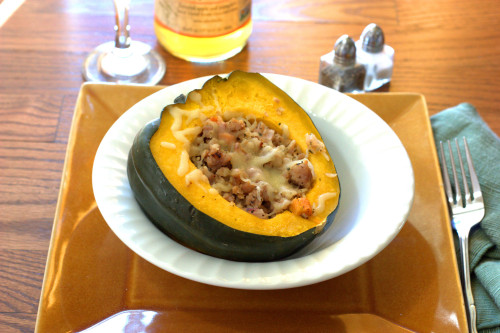 Stuffed Acorn Squash 