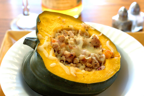 Stuffed Acorn Squash 