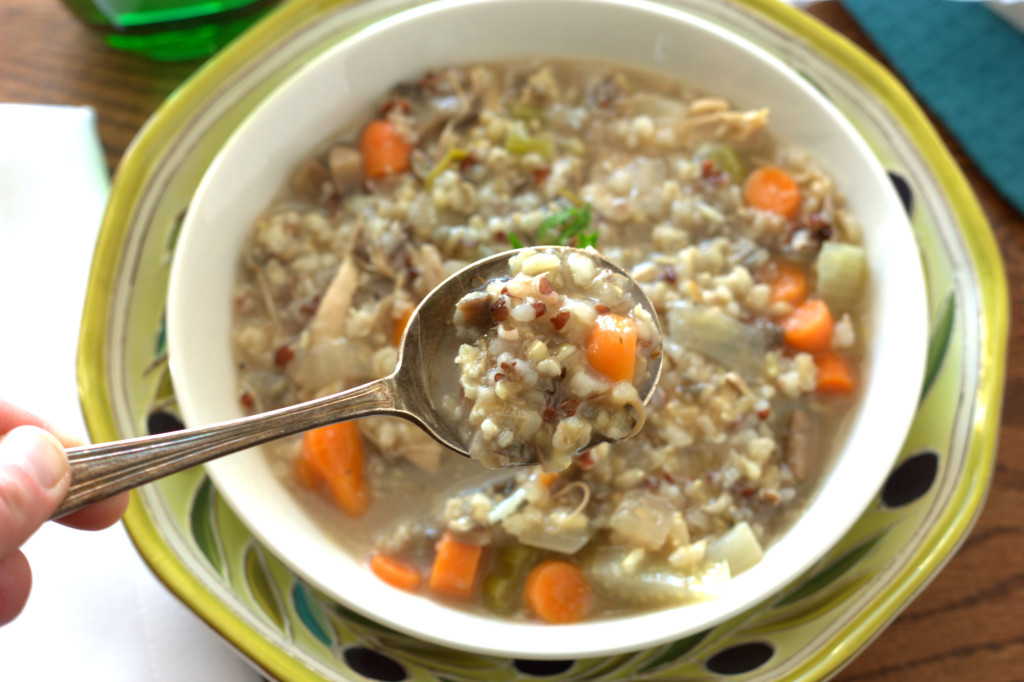 Chicken, Wild Rice, and Mushroom Soup - Experimental Epicurean