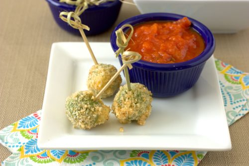 Fried Stuffed Olives