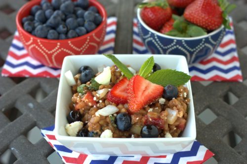 Farro and Mixed Berries Salad