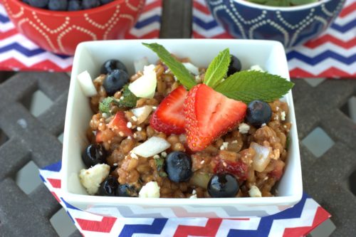 Farro and Mixed Berries Salad