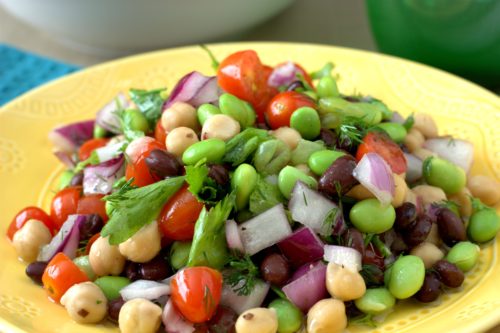 three bean salad