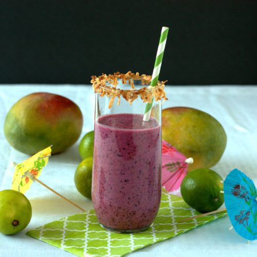 Wild Blueberry Smoothie