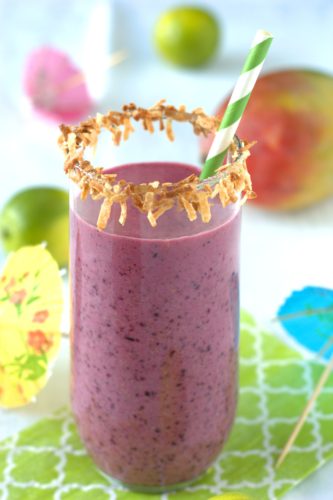 Wild Blueberry Smoothie