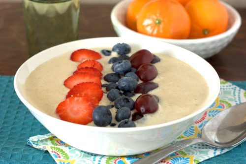 Lowfat Peanut Butter Smoothie Bowl