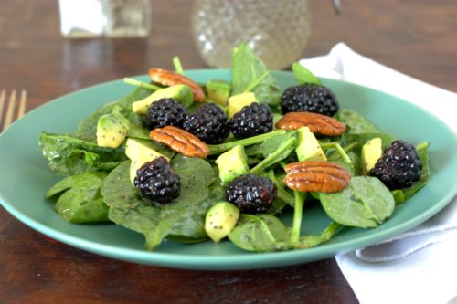 Spinach & Blackberry Salad