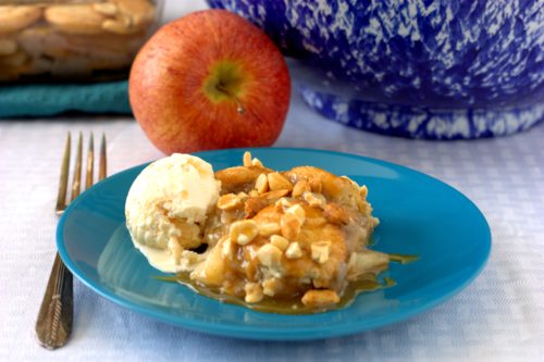 apple pie ice box cake