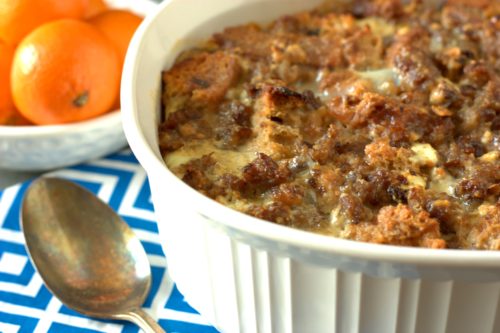 Apple Butter Breakfast Casserole