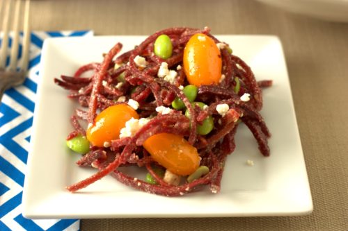 ultimate beet spiral salad